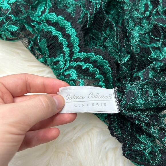 COLESCE COLLECTION Vintage Lingerie Womens Size Small Lace Night Dress Intimates - Picture 5 of 6